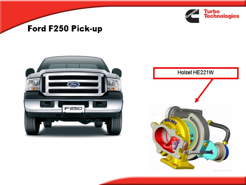 Ford F250 Pick-up  Holset HE221W